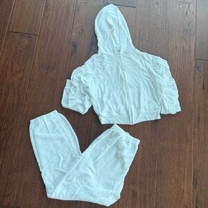 Skims Terry Cloth Soft White Lounge Set